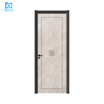Go-A110 Одно дверные дверные, современные модные деревянные двери для дома